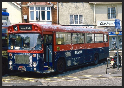 PHOTO Accrington Bristol RESL 29 STC929G in 1970