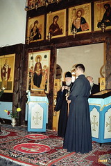 11. Visiting of temples and Sketes of Svyatogorsk Lavra by the Primate of the Ukrainian Orthodox Church / Посещение Покровского храма. 8 сентября 2000 г
