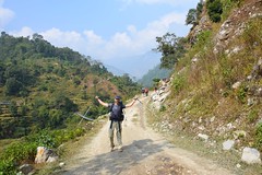Дорога в районе Наяпула
