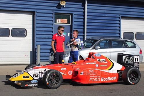 Ricky Collard in MSA Formula at Rockingham, September 2015