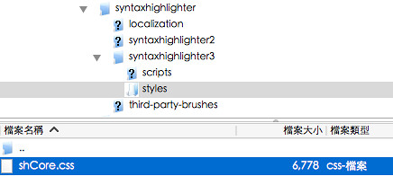 SyntaxHighlighter FontSize
