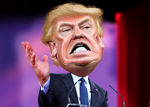 Donald Trump - Caricature, From FlickrPhotos