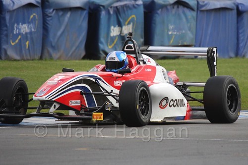 HHC Motorsport's Will Palmer in BRDC F4 at Donington Park, September 2015