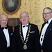 Dick Bourke, Joe Dolan, IHF President and Michael Lennon, IHF Vice President