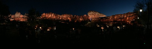 Panorama of Radiator Springs Racers • <a style="font-size:0.8em;" href="http://www.flickr.com/photos/28558260@N04/20502072570/" target="_blank">View on Flickr</a>