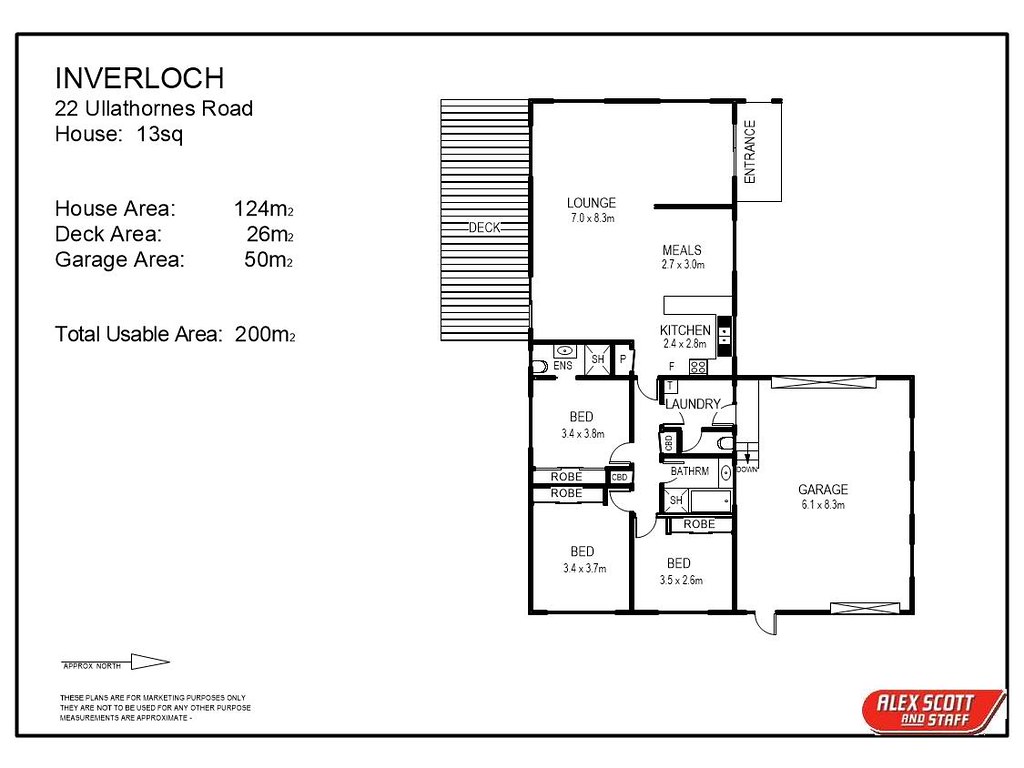 22 Ullathornes Road, Inverloch Vic 3996 floorplan