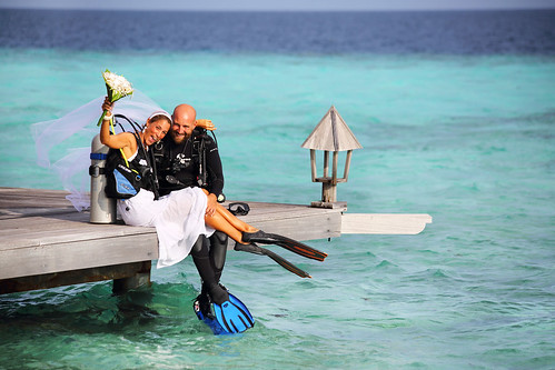 Underwater Wedding Ceremony