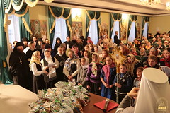 176. Carols at the assembly hall / Колядки в актовом зале 07.01.2017