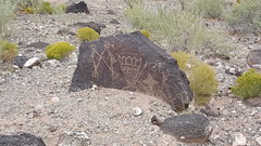 Petroglyphs in Petroglyph NM