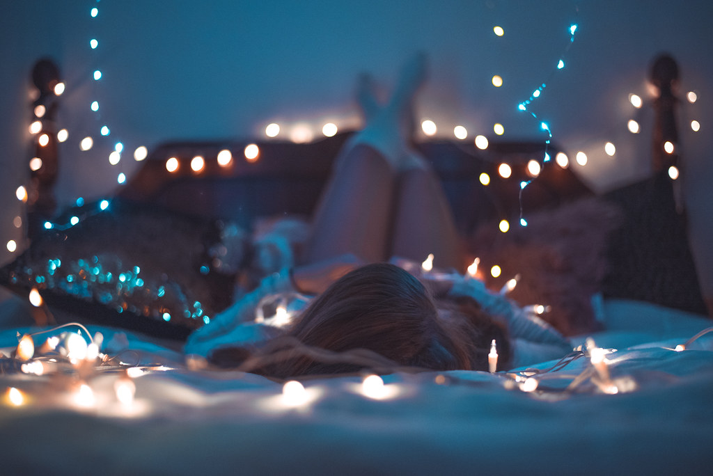 The World's newest photos of bedroom and fairylights 
