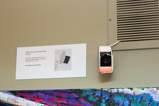 Wall-mounted MyFox Security Camera