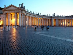 Bernini's colonnade - St. Peter Sq. - Vatican