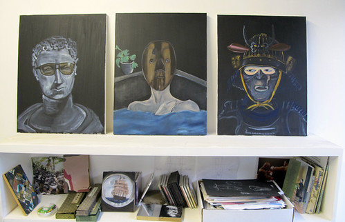 3 masks in studio • <a style="font-size:0.8em;" href="http://www.flickr.com/photos/90666901@N07/23346900001/" target="_blank">View on Flickr</a>