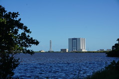 NASA's Vehicle Assembly Building - From the Apollo Saturn V Center • <a style="font-size:0.8em;" href="http://www.flickr.com/photos/28558260@N04/22811043021/" target="_blank">View on Flickr</a>