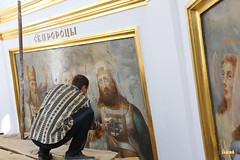 14. Reparing of the Cathedral of the Dormition / Ремонт Успенского собора