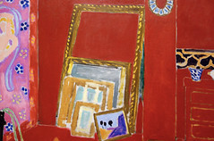 Matisse, The Red Studio (detail)