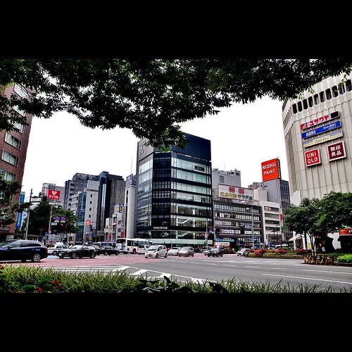 Tenjin in Fukuoka city  #fukuoka #tenjin #V_ # #c #fBX #t^^ #~[i #futata #black #V_r #^nӃr