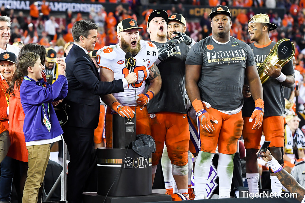 Clemson Football Photo of Ben Boulware and Jay Guillermo
