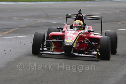 Chris Dittmann Racing's Tom Jackson in BRDC F4 at Donington Park, September 2015