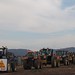 Liverpool Plains farmers tractor drive protest against Shenhua's proposed coal mine at Breeza