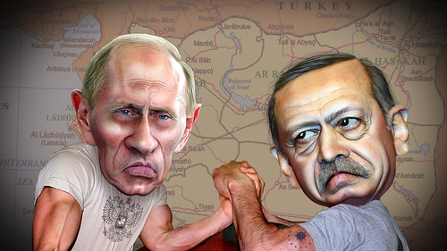Vladimir Putin and Recep Tayyip Erdogan, From FlickrPhotos