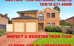 17 Mary Ann Pl, Cherrybrook NSW
