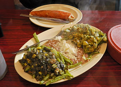 Plato Azteca and Quesa Taco - Aqui es Texcoco