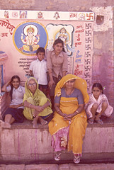 Rajasthani women in Jaisalmer, India