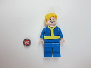 Fallout’s Vault Boy Minifigure by minifiglabs.com