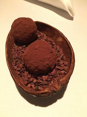 Chocolate praline.