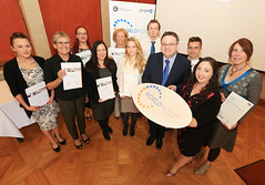 WorldHost delegates from County Down join Christine Watson from Watson & Co. Chartered Marketing at the WorldHost Celebration and Certificate Presentation