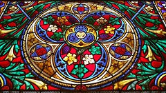 St Thomas's Church , Stourbridge UK . Stained Glass