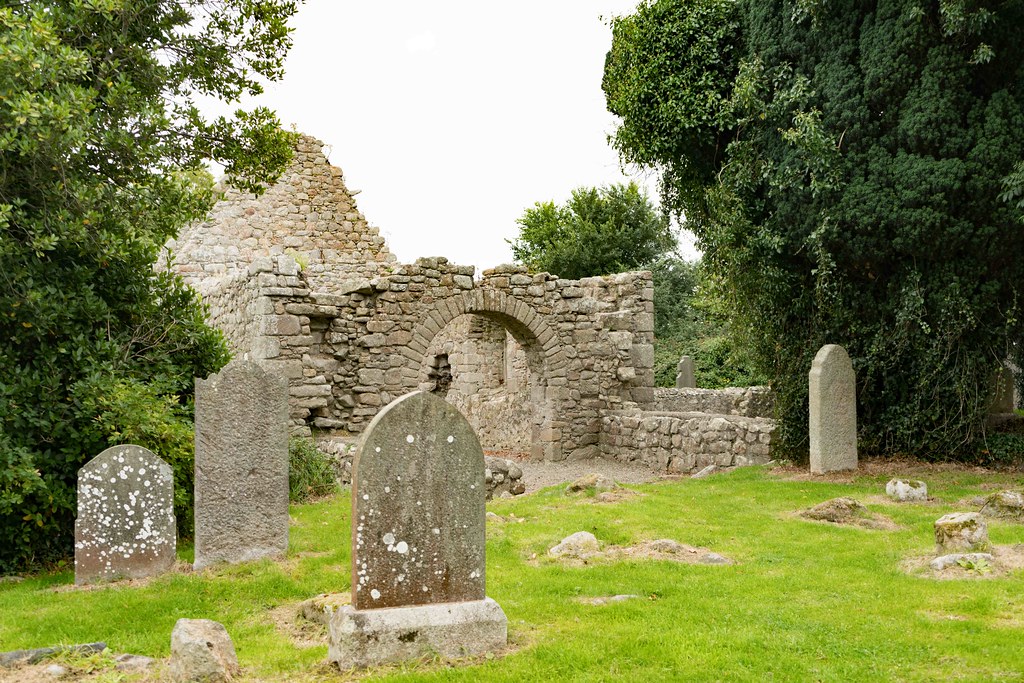 TULLY CHURCH AND THE LAUGHANSTOWN CROSSES [SEPTEMBER 2015] REF-108609