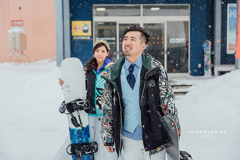北海道婚紗,小樽運河,Niseko/二世谷比羅夫滑雪場,支笏湖,北海道街景