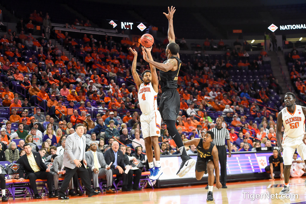 Clemson Basketball Photo of Shelton Mitchell and oakland and nit