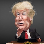 Donald Trump- Caricature