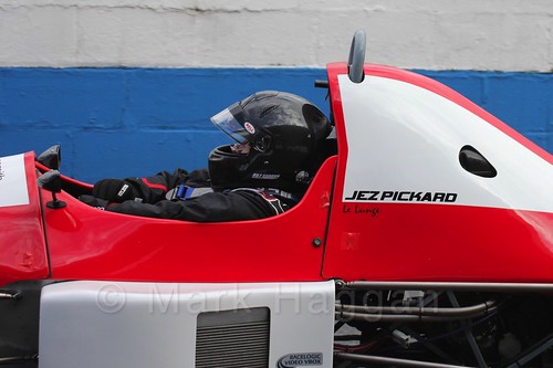 Jeremy Pickard in Formula Jedi at Donington, September 2015