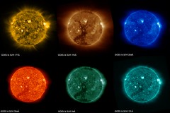 First Solar Images from GOES-16