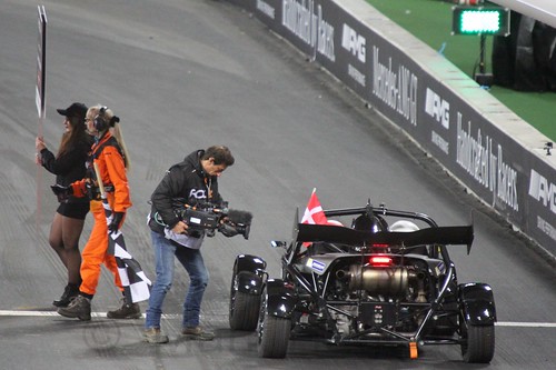 Tom Kristensen in The Race of Champions, Olympic Stadium, London, November 2015
