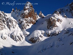 Guided Skiing in frey hut, Bariloche, Patagonia, Argentina