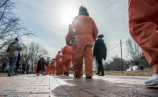 Anti-Torture Protesters March to the White House