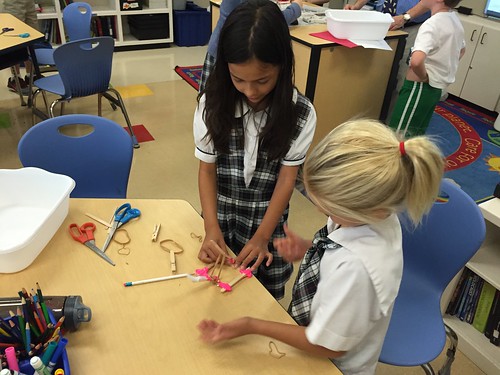Catapults in STEM Club by Wesley Fryer, on Flickr