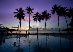 Blue Sunset (Palau) © Mark Downey