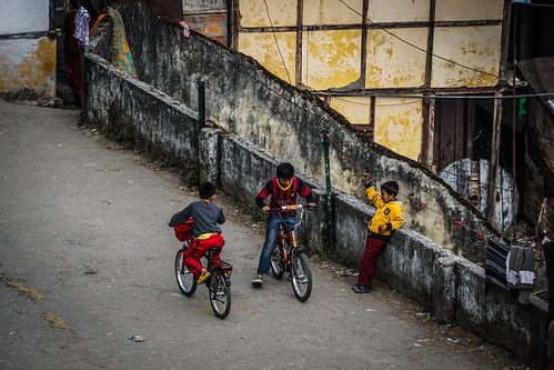 Sikkimese Boys in Gangtok, India