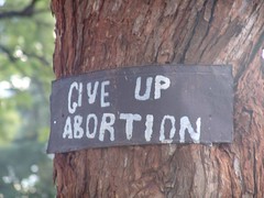 Give up abortion