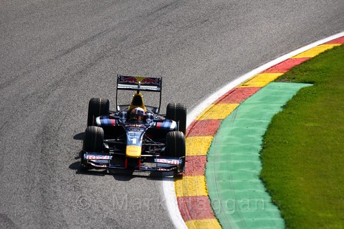 Pierre Gasly in GP2 Qualifying at the 2015 Belgium Grand Prix