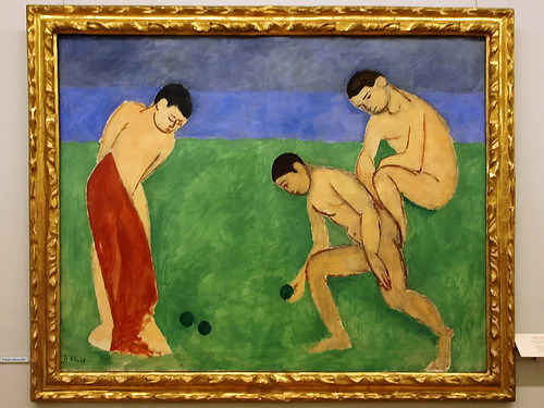 P7060100ac La Pétanque Game of Bowls, 1908 by Henri Matisse (1869 - 1954)