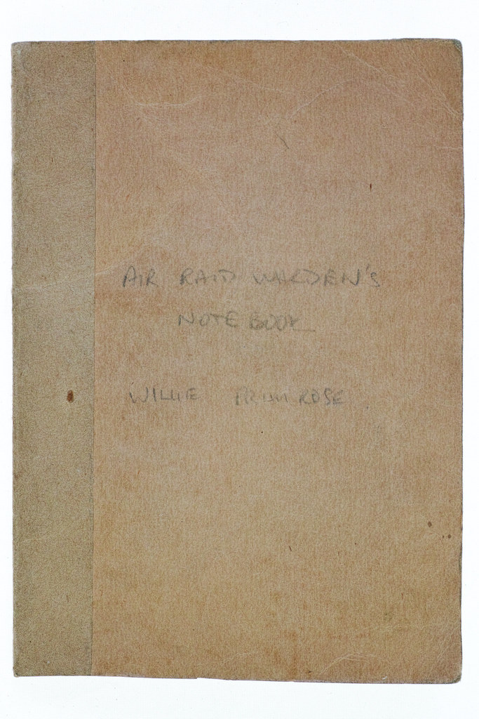 Carol primrose - Family archive WW2 ARP Booklet - civilian history