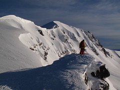 Skiing the Crater of Volcan Puyehue