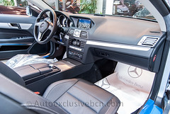 Mercedes-Benz E 220 CDI Cabrio Sport Paquet - 170 c.v - Plata Diamante - Piel Negra - 3